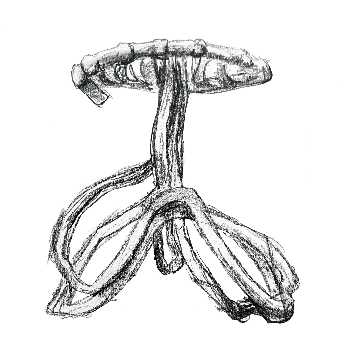 Croquis d'une table du MAD